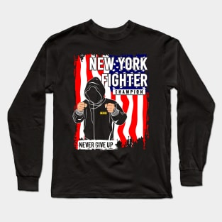 New York city Fighter Champion Long Sleeve T-Shirt